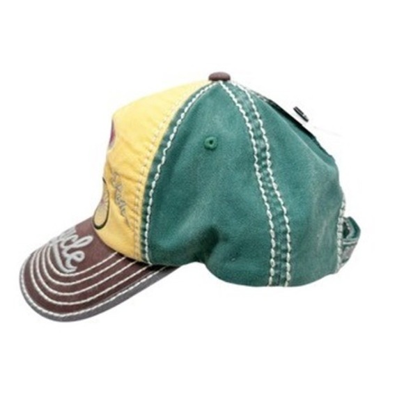 Robin Ruth Amsterdam Bicycle Graphic Baseball Cap Trucker Hat Adjustable NEW OS - Picture 2 of 12